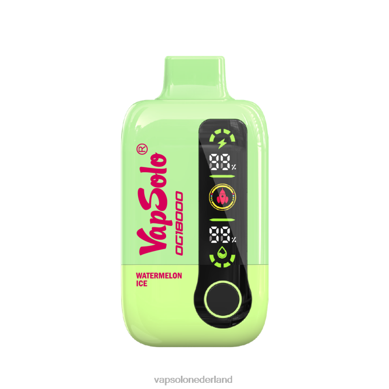 VapSolo DG18000 wegwerp damp watermeloen ijs 4F6RX58 - Vapsolo Review