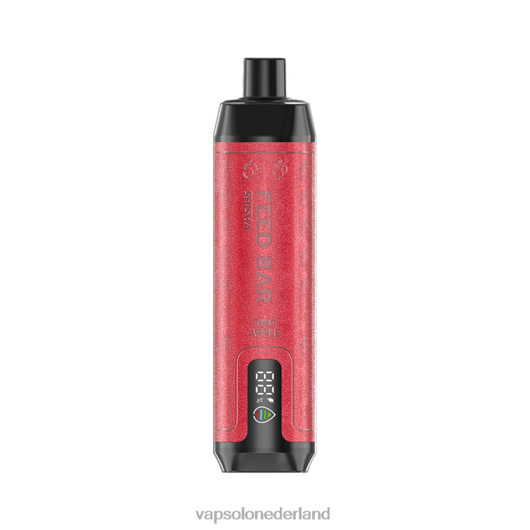VapSolo SHISHA wegwerp damp twee appel 4F6RX12 - Vapsolo Vape