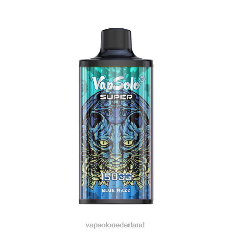 VapSolo SUPER wegwerp damp blauwe razernij 4F6RX14 - Vapsolo Review