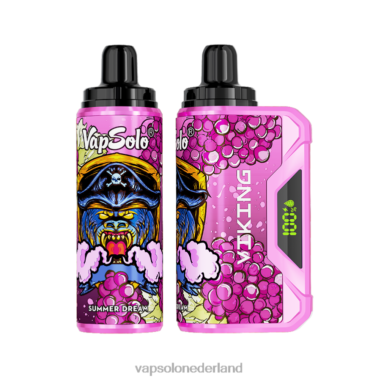 VapSolo VIKING wegwerp damp zomer droom 4F6RX47 - Vapsolo Flavours